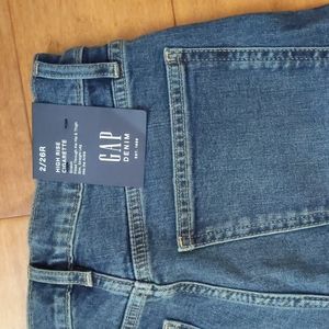 Gap High Rise Cigarette Jeans